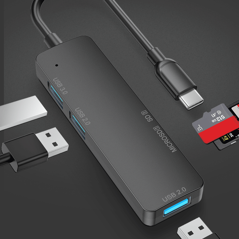 Üretici usb splitter tipi bağlantı istasyonu 3.0 hub çok fonksiyonlu beş'i bir arada tip-c bağlantı istasyonu