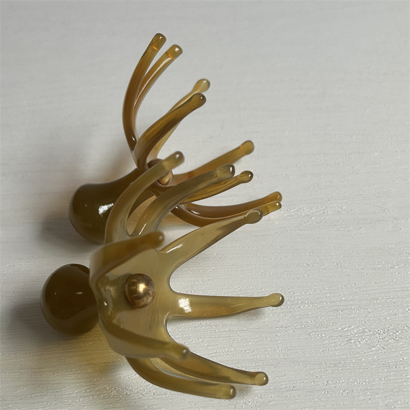 Octopus Head Scalp Massage Comb Meridian Brush Tool for Scalp Care and Relaxation 7 x 6.5 cm specifications