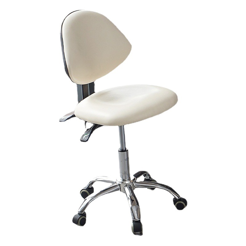 Cama de belleza eléctrica que soporta silla especial taburete de oficina personal Silla de operaciones ajustable giratorio móvil con respaldo
