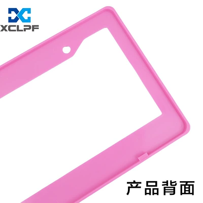 Styles of Plastic Acrylic Diamond – License plate holder/license plate holder