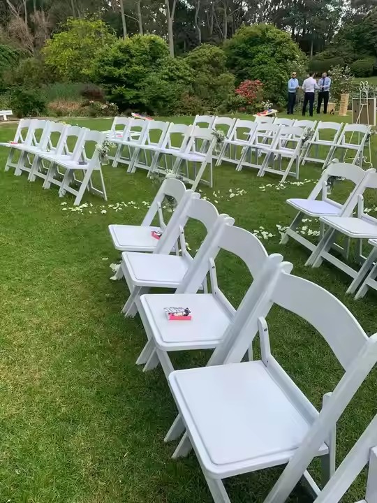 Plastic Folding Chairs dining outdoor garden wedding chair阿里巴巴