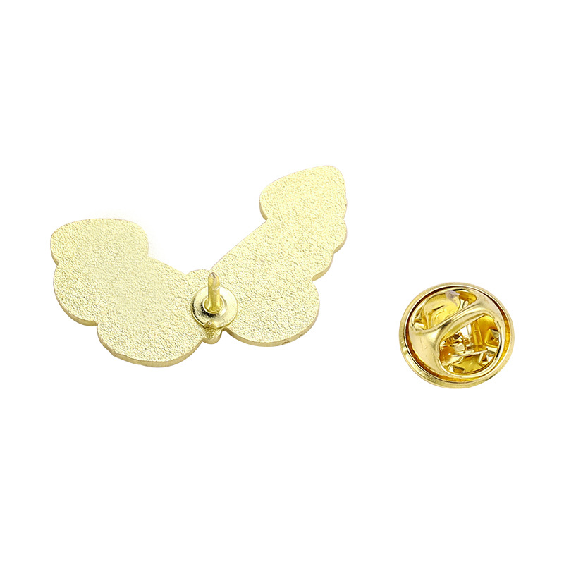 Alloy Material Cartoon Style Pin Butterfly Alloy Plating Women'S Brooches