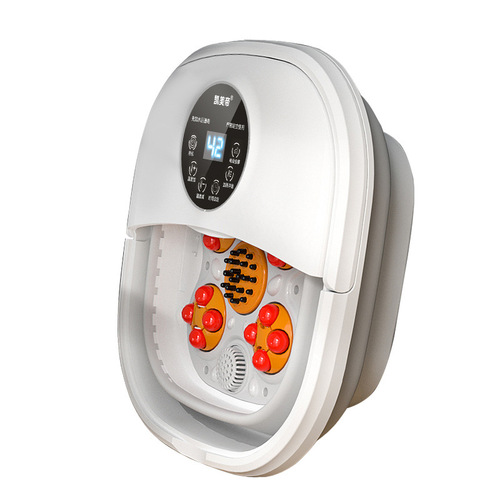 Folding Foot Bath Tub Air Bubble Surfing Home Use Massage Foot Basin Heating Electric Constant Temperature Small Wholesale