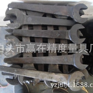 45 # Carbon Steel Material Stable Wrench Straight Handle Single Head Opening Wrench Repair Tools Recommended by Manufacturers