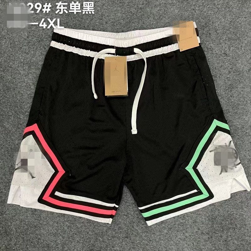 男夏季新款A飞人篮球裤四分裤速干裤宽松跑步J训练裤|undefined