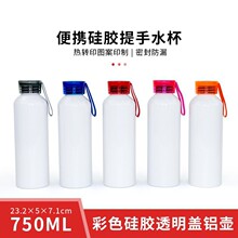 ���Dӡ�\��ˮ �����ᱣ��ƿ750ML ��ɫ���z��͸���w�Xˮ��DIY���N