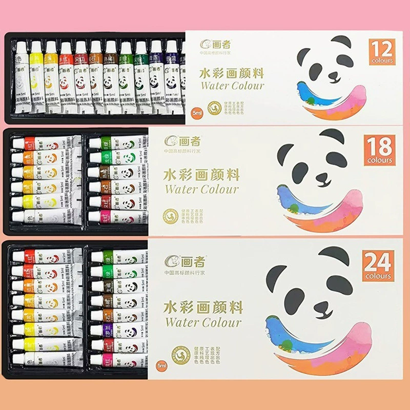 Краски-палитра Pigment акварель, набор для рисования, раскраска для учащихся начальной школы, кукла, 12 мл