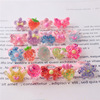 Cute children's multicoloured cartoon resin, ring, jewelry, flowered, Aliexpress