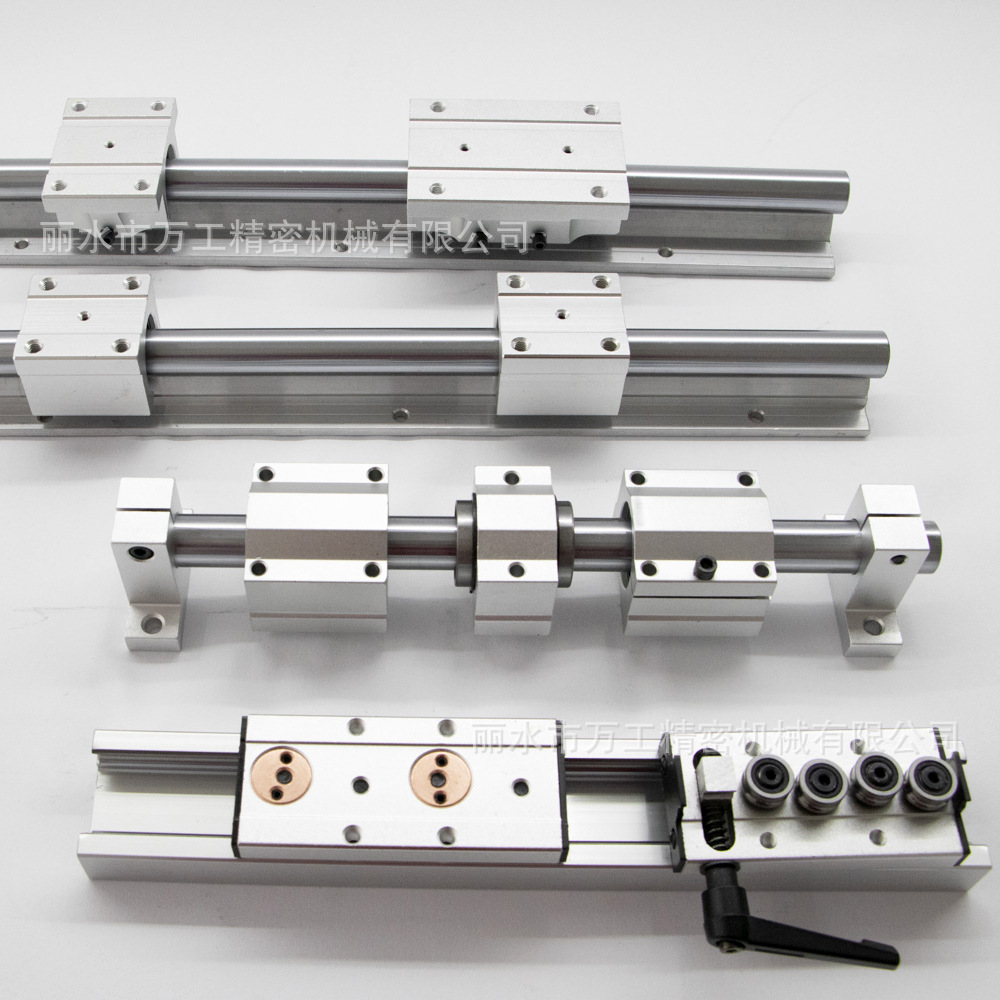 机床移门导轨 滚轮导轨 移动顺畅稳定噪音低 内置双轴心导轨