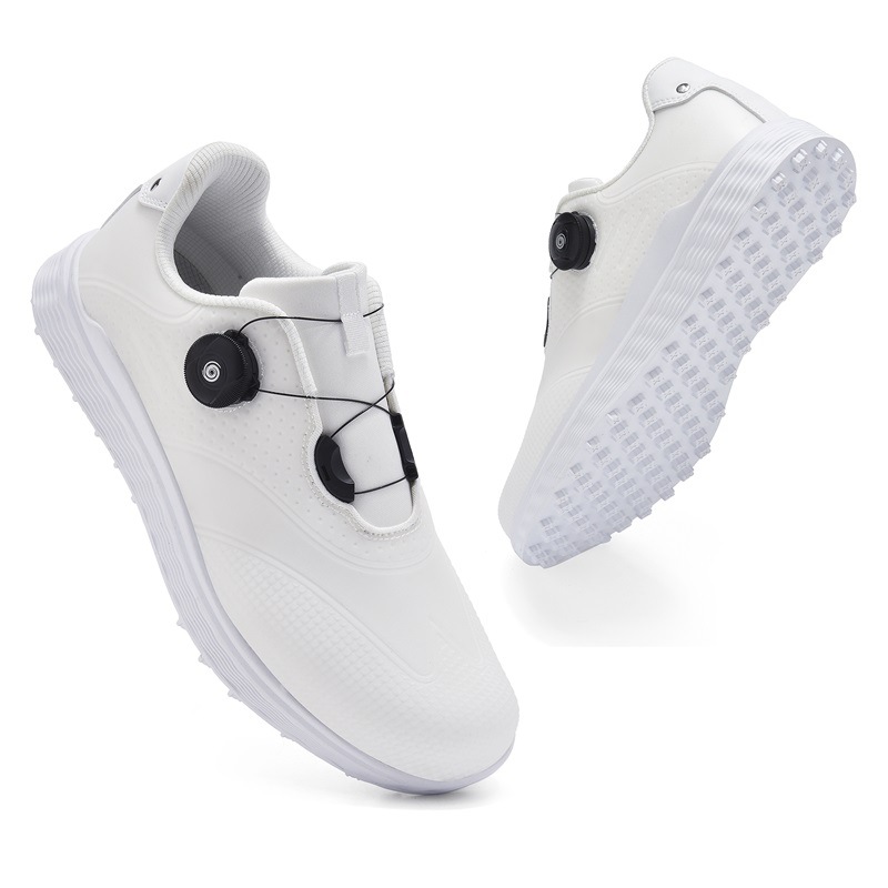 국경 간 새로운 커플 골프 신발 남성과 여성 야외 레저 스포츠 신발 자동 회전 버클 골프 신발