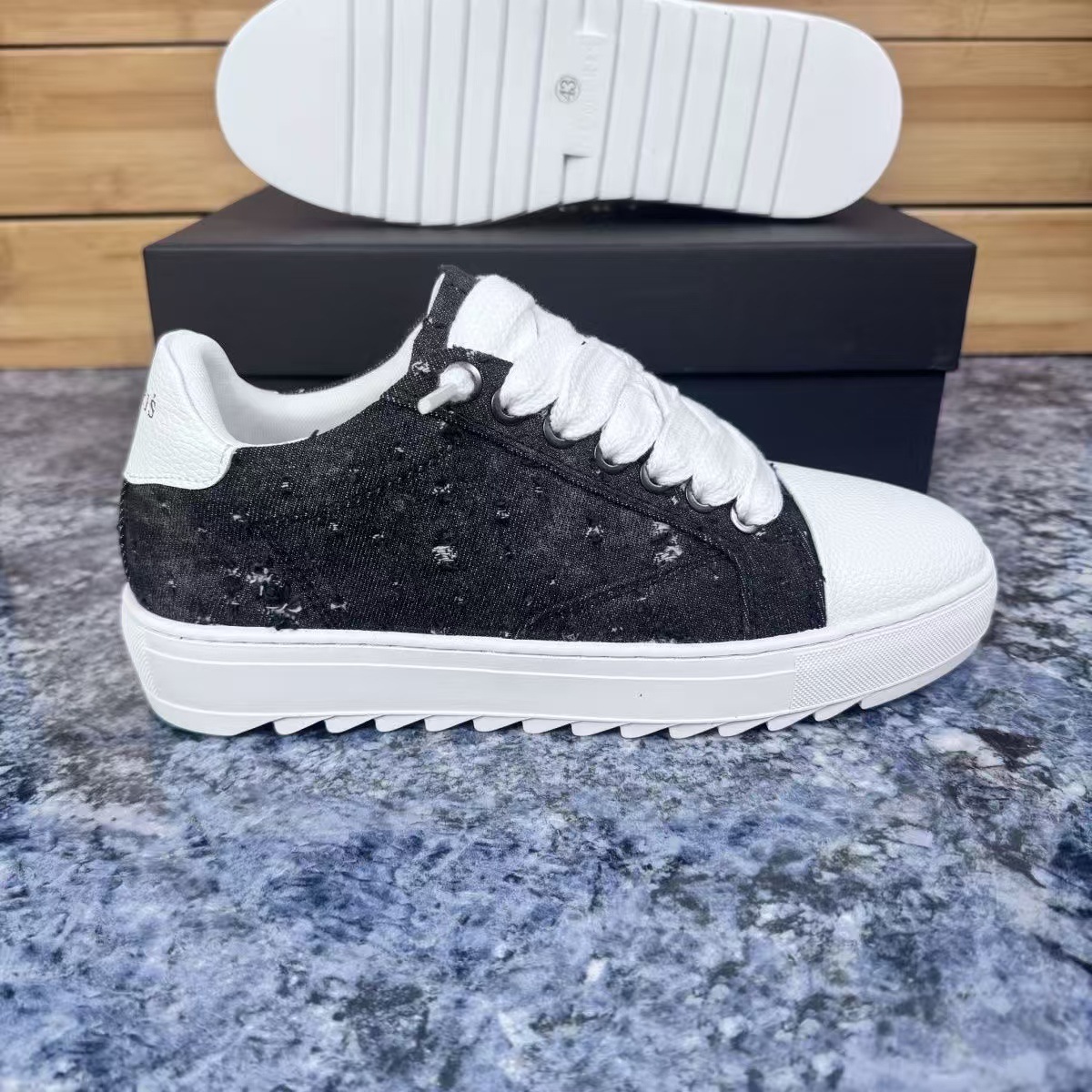 Tênis de skateboard esportivo casual masculino e feminino_voghion.com