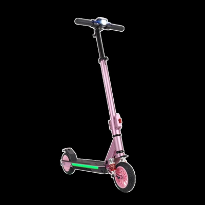 Rideker Factory 2026 Shock-Absorbing Foldable Electric Scooter with Long Battery Life for Commuting, Adult Mobility Device (Qatlanan elektrik skuterlər) - pink
