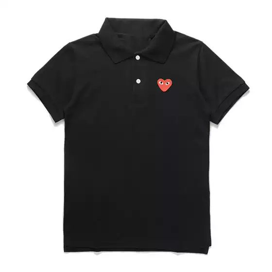 Play Family Short-Sleeved Polo Shirt with Collar Sichuanjiu Couple Wear Cotton Mesh T-Shirt Class Uniform Men's and Women's Vest Dropshipping