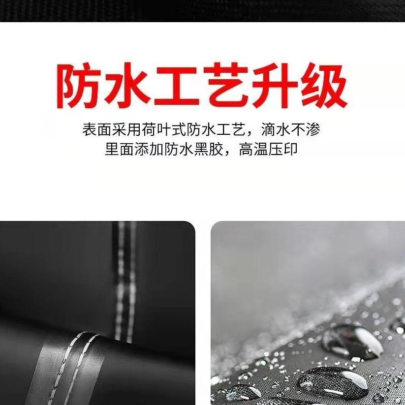 Impermeable Largo Enterizo para Adultos Tela de Oxford Resistente al Agua, Engrosado para Senderismo y Ciclismo
