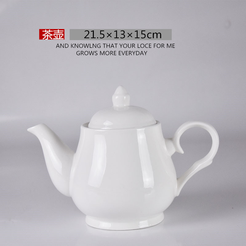 Tableware for hotel, ceramic set for living room, spoon