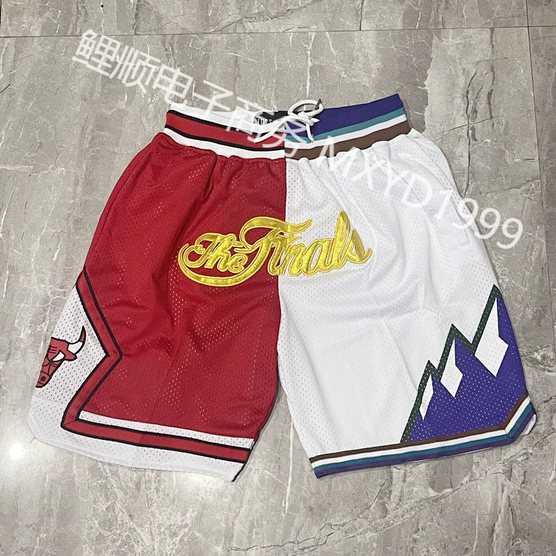 Вышитые шорты Spot, Net Horse Strang Lakers Express Nights, Sun University All-Star Pentae Pants Retro Gloss Pants