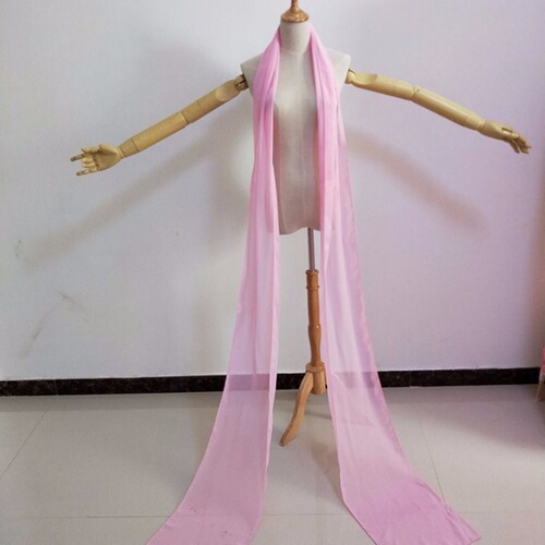 Seam costume streamers costume stage classical long Hanfu shawl no performance chiffon exquisite fairy shawl silk Han and Tang Dynasties