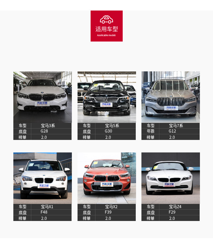 Suitable for Bmw 3 Series, 5 Series, 7 Series, X1, X2, Z4 B46 2.0 Exhaust Pipe Modification with Direct Heat Insulation Head Section