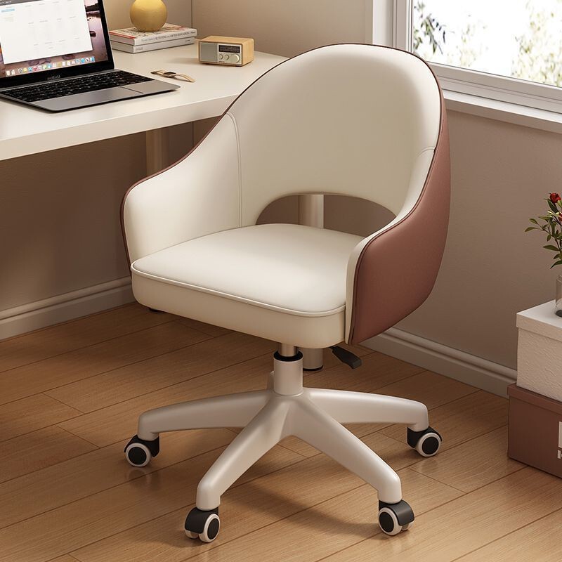 Computer Chair for Home Use, Bedroom Vanity Chair, Comfortable for Long Sitting, Study Chair, Dormitory Student Desk Chair, Office Chair, Live Streaming Chair