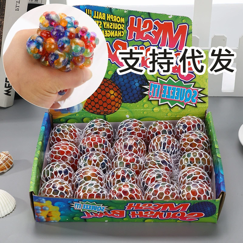 Гранатовый шарик, игрушка, слизь, антистресс