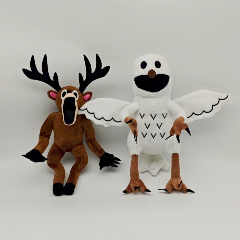跨境新品99 nights in the forest deer plush毛绒玩具鹿玩偶娃娃|undefined