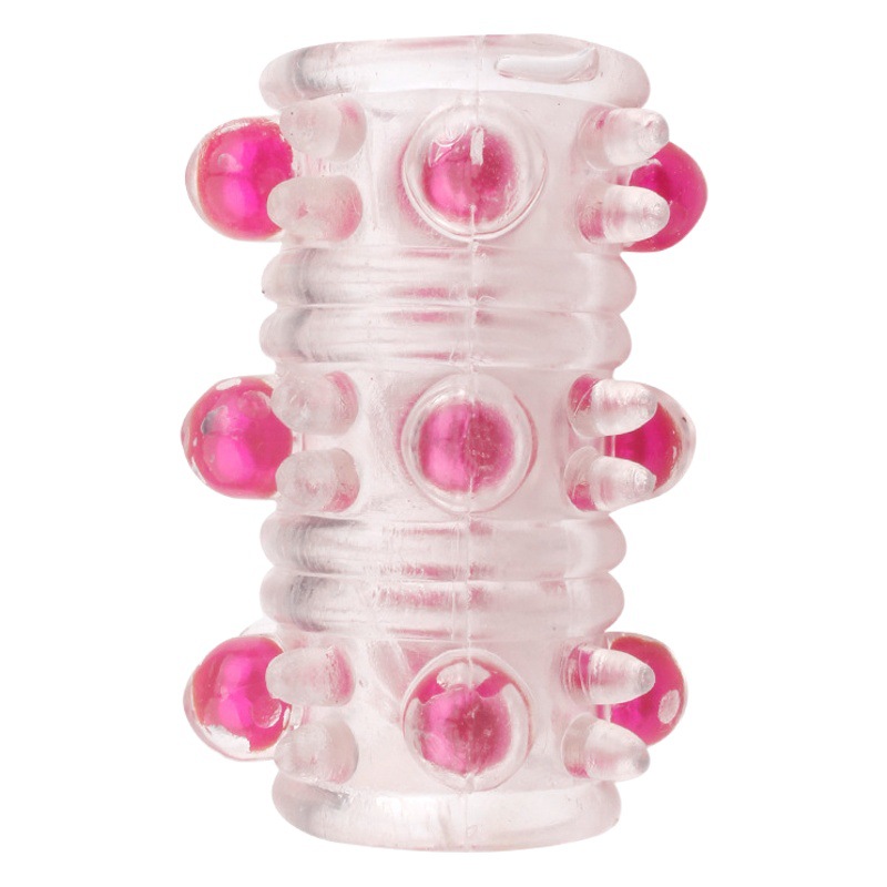 12 Dragon Balls 4 Dragon Balls Pearl Extended and Thickened Penis Sleeve Sex Aid Training Toy Fun Crystal Locking Semen Ring
