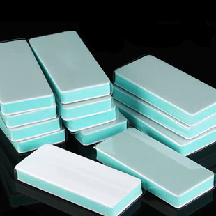 White green double-sided polishing block Wenwan Jade special polishing nail file polishing strip
