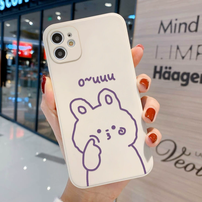 Совместимый чехол для Apple, мультяшный дизайн, iPhone 12 Pro, телефон XS Max, 13, с медвежатами