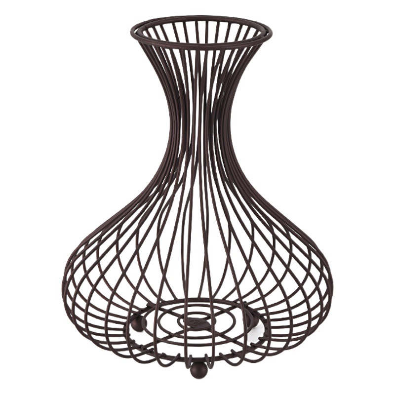 Nuevo estilo europeo tapón de vino cesta de almacenamiento hogar mesa de comedor decoración flor seca cesta de almacenamiento decoración suministro transfronterizo al por mayor