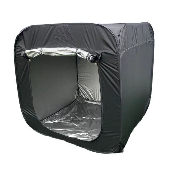 Travel black tent
