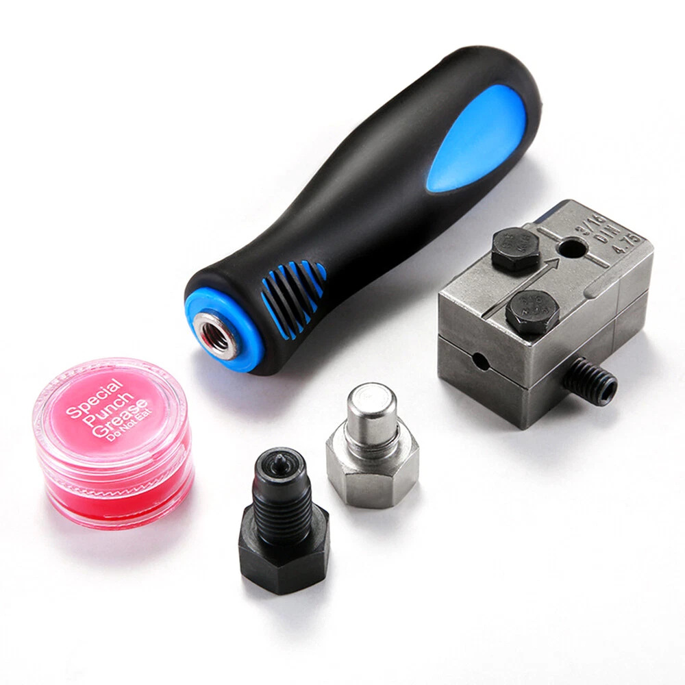 Brake Pipe Flaring Tool Set, Brake Hose Expander, Copper Pipe Flaring Tool 4.75mm Din/Sae