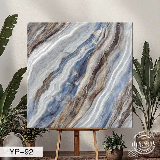 Azulejo de imitación mármol autoadhesivo adhesivo de pared sala de estar baño decoración de pared impermeable y a prueba de humedad con papel de aluminio