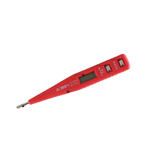 Delixi LED digital multifunction induction voltage tester pen tool electrical pen with voltage resistance 12-250V