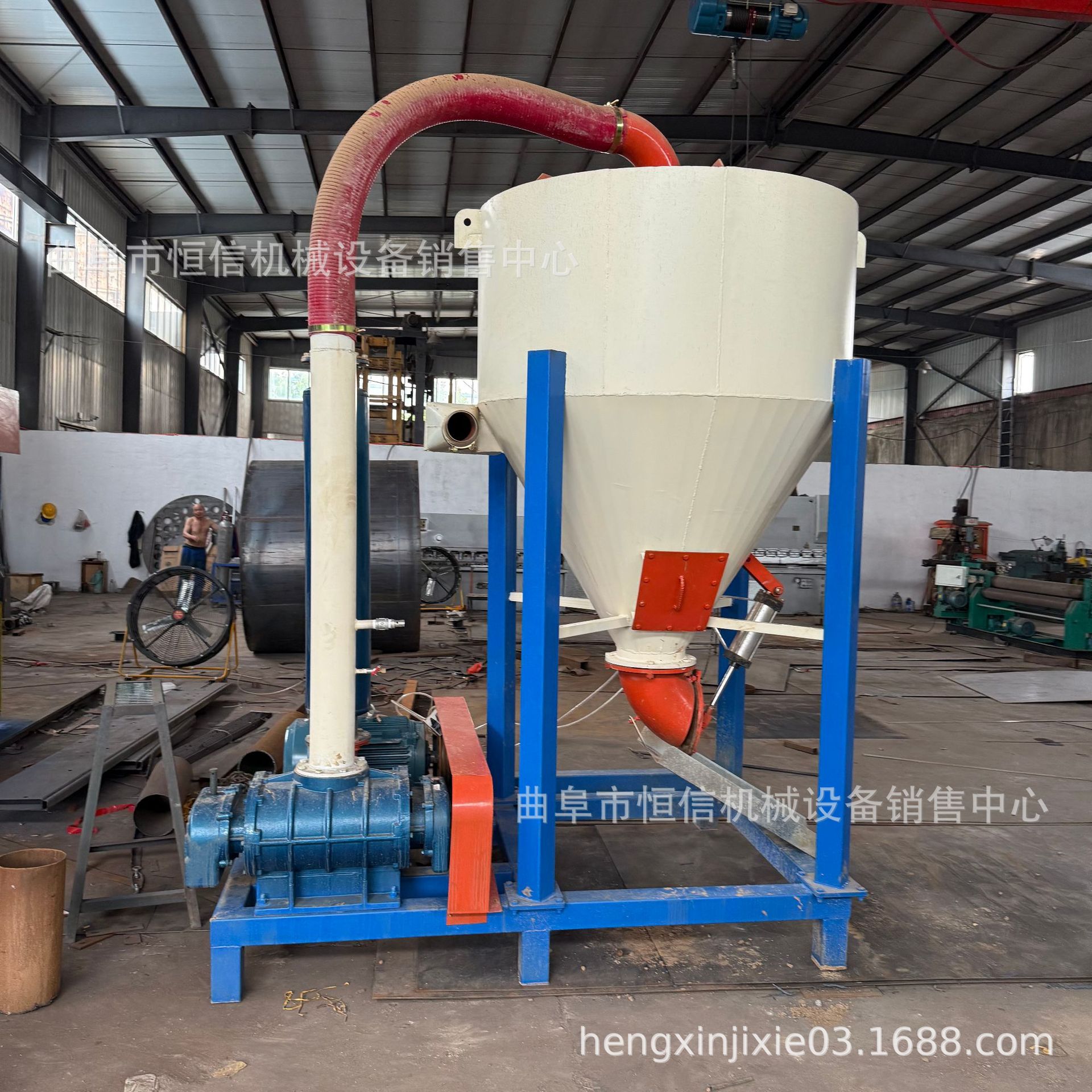 宁夏工地铸造灰皮带机散落灰尘气力吸灰机zcjb 泥土泥渣气力输送