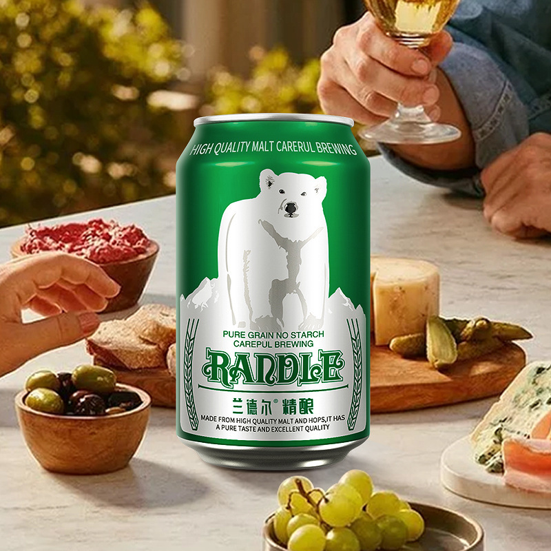 [White Bear Craft Beer] Randall White Bear Beer 330ml*6 Cans Whole Box Beer Wholesale Special Price