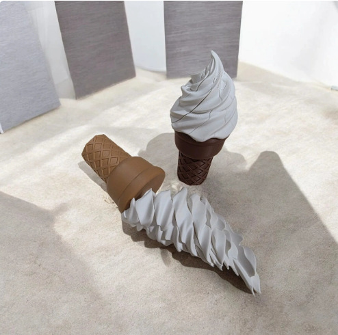 Espada telescópica de helado impresión 3D creativa simulación de juguetes de barril descomprimir artefactos adornos divertidos para regalos de amigos image 6