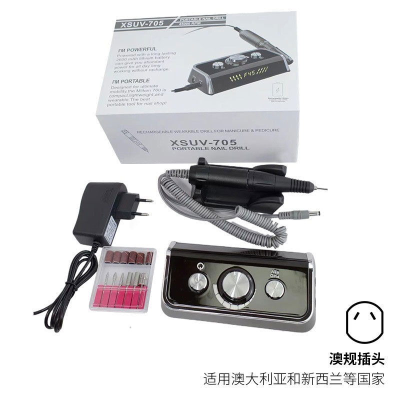 Nuevo amolador de uñas de escritorio amolador de almacenamiento de pantalla 45000RPM amolador de uñas profesional de descarga transfronterizo