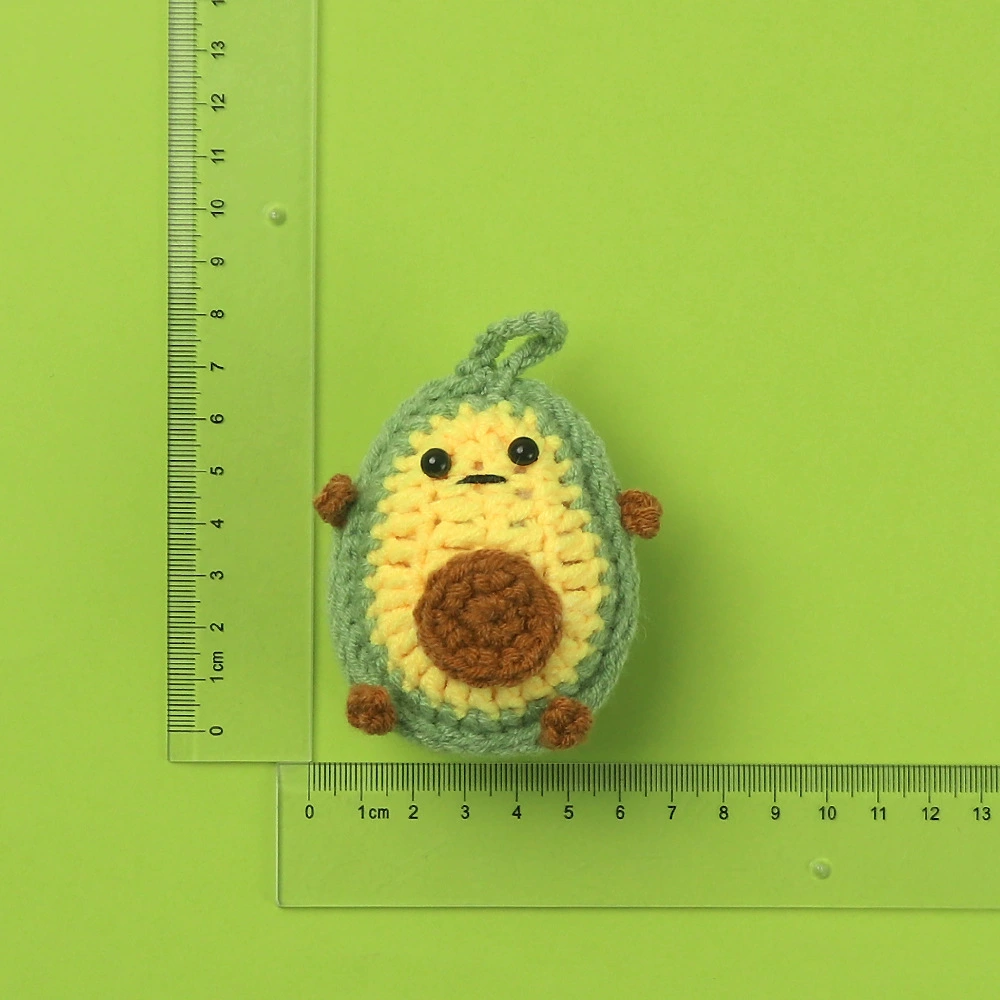 Яблоко, подвеска handmade, клубника, вязаная брелок, подсолнух, оптовая