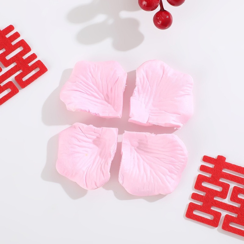 中国の創造的な模擬花びらお祝いバラの花びらウェディング用品アクセサリーバラの花びら結婚式の部屋の装飾|undefined
