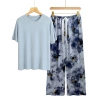 Baby blue + colorful butterflies