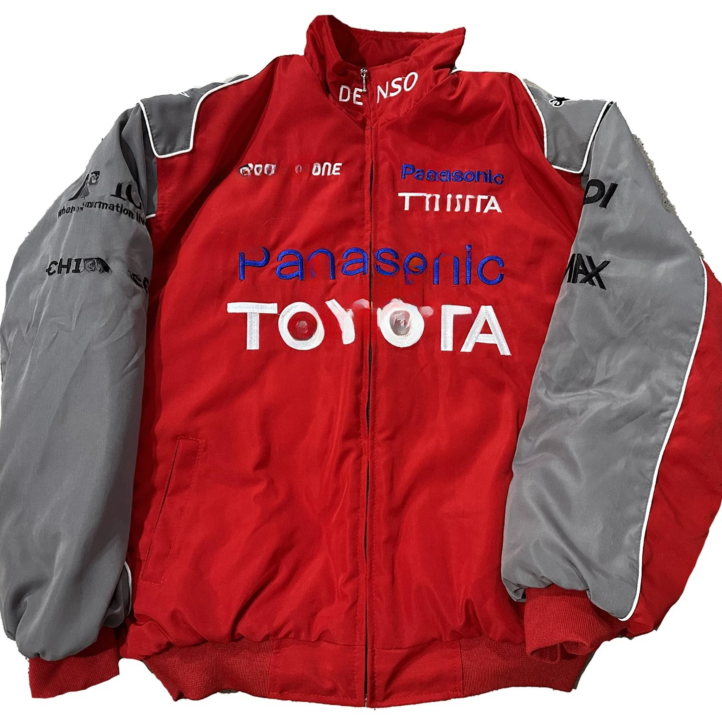 F1 bordado "delgado" nuevo traje de carreras de velocidad con traje de ciclismo de manga larga chaqueta de locomotora