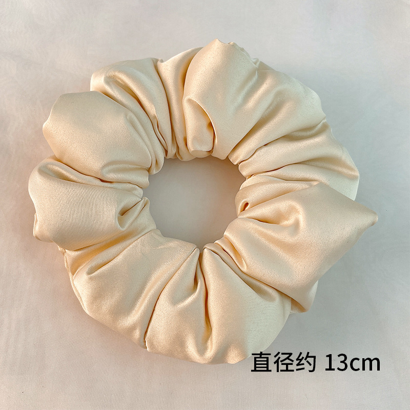 2025年新作Zhao Lusi韓国風大腸ヘアゴム、高級感のあるインカレッジスタイルのヘアロープ、甘い女の子|undefined
