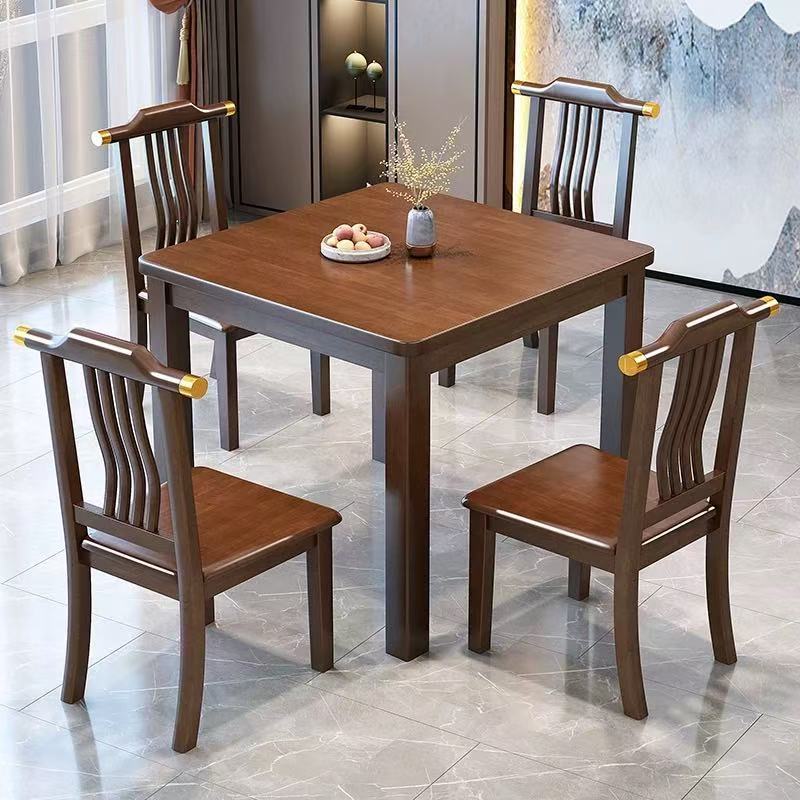 Solid Wood Small Square Table, Square Eight Immortals Table, Dining Table, Special Table for Playing Cards, Chess and Card Table, Square Table, Tea Table