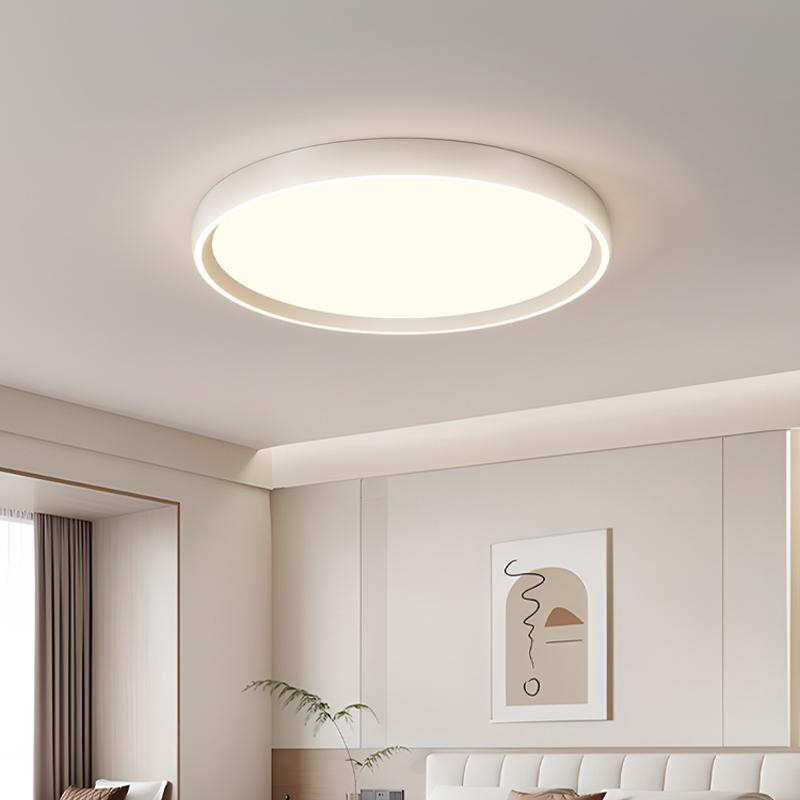Luz de techo de viento crema atmósfera lámpara de sala de estar lámpara de comedor lámpara de habitación de niños lámpara Zhongshan lámpara de protección de ojos LED lámpara de dormitorio