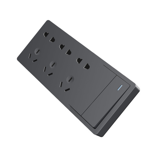 Surface-mounted switch five-hole socket multi-hole fifteen-hole twenty-five-hole open wire box mobile board room switch power socket