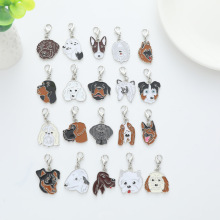 创意金属钥匙扣宠物卡通可爱汽车挂件龙虾扣包包挂饰小礼品批发