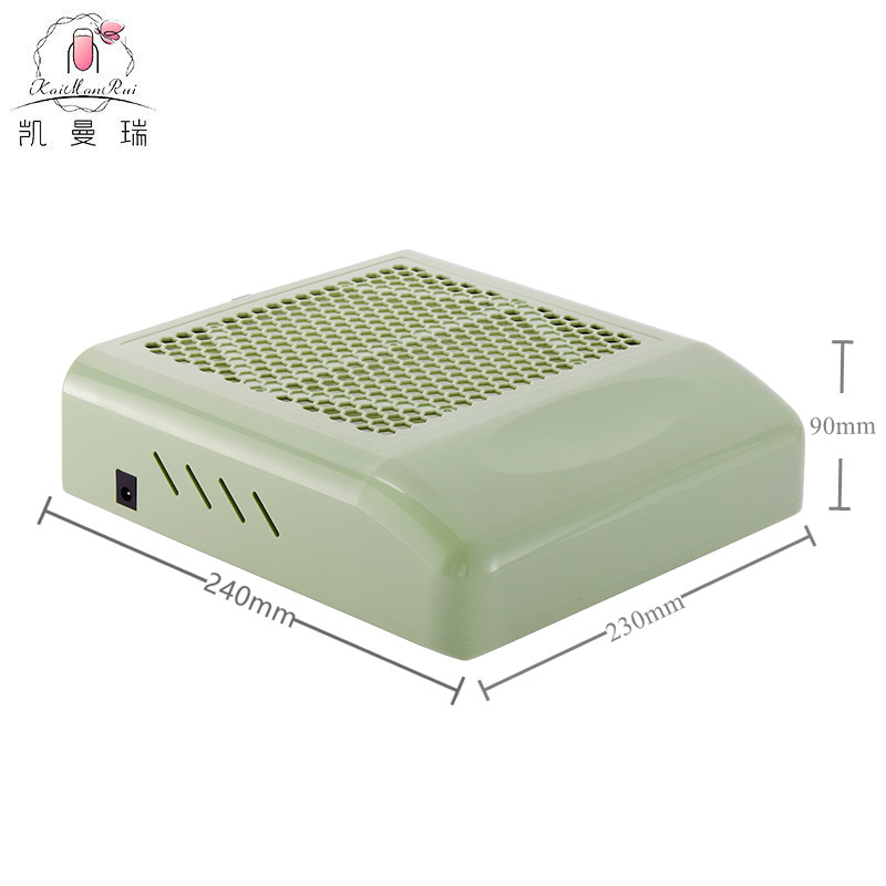 aspiradora de uñas transfronterizas de alta potencia japonesa 80W con filtro de polvo de uñas aspiradora de escritorio manicuras