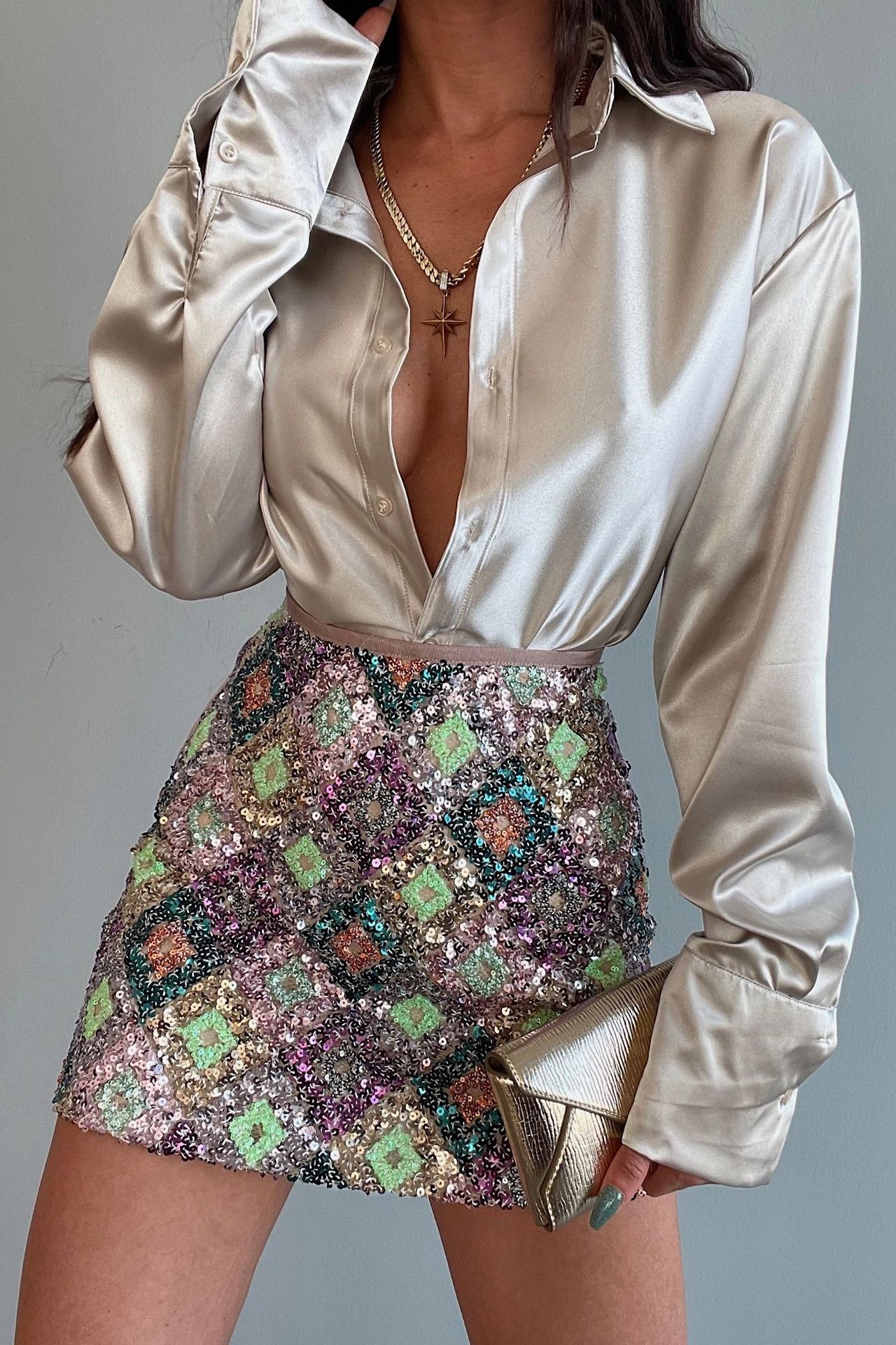 266g Weight Long Sleeve Sleeve Length Single Breasted Placket Type Regular Sleeve Sleeve Type Polyester Fabric Type Regular Top Length Blouse Tops Type Holiday, Daily Occasion Turndown Neckline Slim Fit Type Solid Color Pattern Spring, Autumn Season Women's Gender Button Design Elegant Style Wholesale Women's Elegant Solid Color Long Sleeve Button Blouses 5