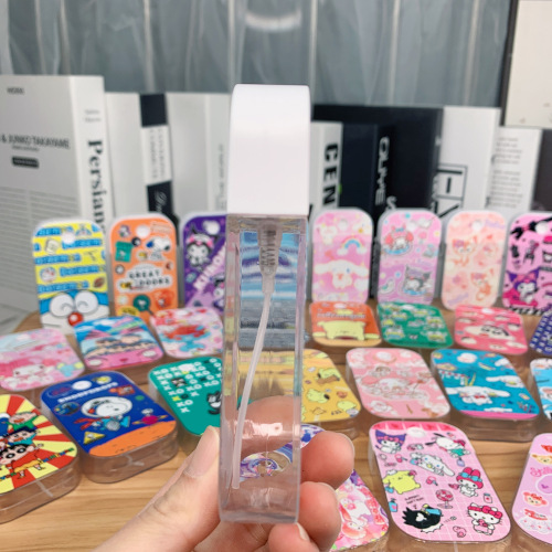 New cartoon multi-image atomizer spray bottle 50ml portable convenient disinfectant alcohol dispenser bottle for women toner small bottle