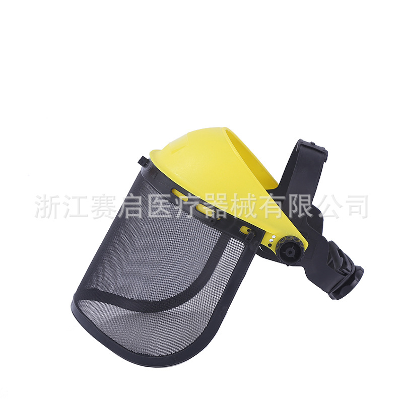 割草机防护面罩钢丝打草面罩钢丝网面具防飞溅防冲击面罩批发护脸